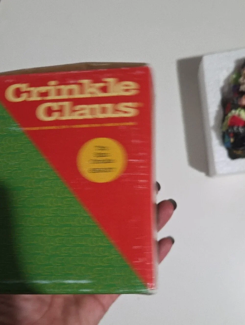 Crinkle Claus By Possible Dreams Top Spin Crinkle Figurine #659037